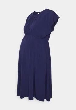 Fit And Flare Flowy Dropped Shoulder - Robe En Jersey - Dark Blue 12 Fit And Flare Flowy Dropped Shoulder - Robe En Jersey - Dark Blue -Anna Field Soldes Boutique 04d7e9d7a98d47c4a9fd90efc04acbf5