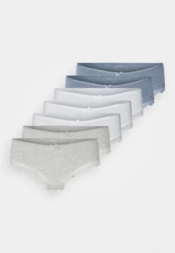 Anna Field 7 Pack - Slip - Blue/Grey/White -Anna Field Soldes Boutique 0b034709d4404041b97f74fc9e064af8