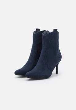 Anna Field Bottines À Talons Hauts - Dark Blue -Anna Field Soldes Boutique 0e680914e9c64fc2a06cc09aaa06dca7