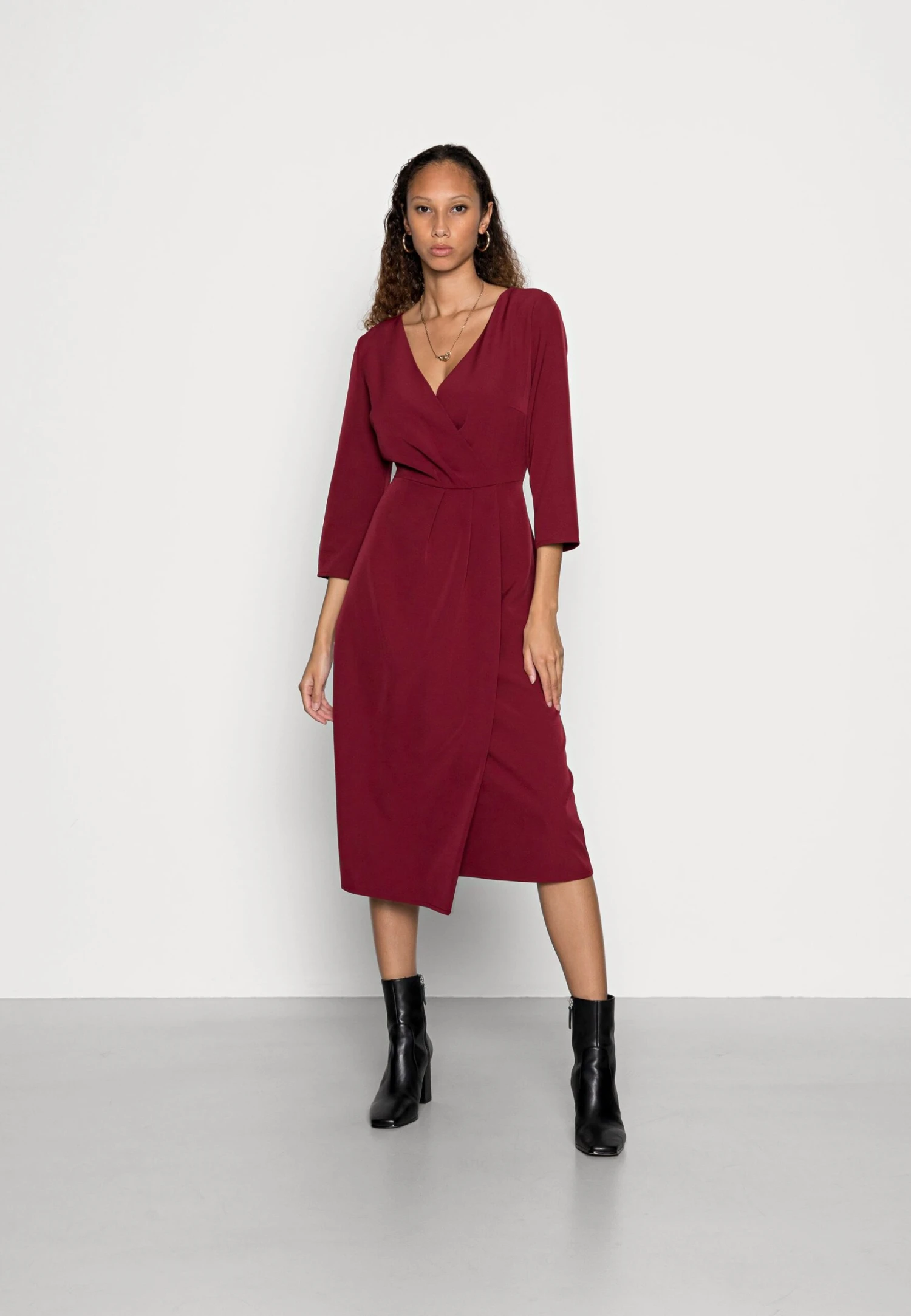 Anna Field Robe De Soirée - Dark Red 3 Anna Field Robe De Soirée - Dark Red
