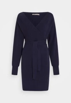 Anna Field Wrap V Ausschnitt Mini Strickkleid Mit Gürtel - Robe Fourreau - Dark Blue 12 Anna Field Wrap V Ausschnitt Mini Strickkleid Mit Gürtel - Robe Fourreau - Dark Blue -Anna Field Soldes Boutique 1d7c577ba881440b83d34cee1185bf25