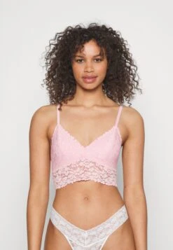 Anna Field 2 Pack Stella / 001 - White_402 - Pink - Brassière - 001 - White_402 - Pink -Anna Field Soldes Boutique 2dba7a21cb4748f7bb780a970d388d2e