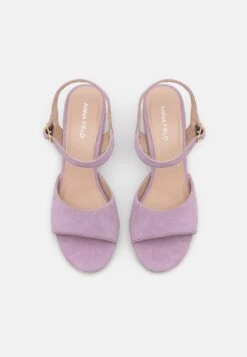 Anna Field Leather - Sandales - Lilac -Anna Field Soldes Boutique 2e3c811cd66c4c55908c6d94183ad233