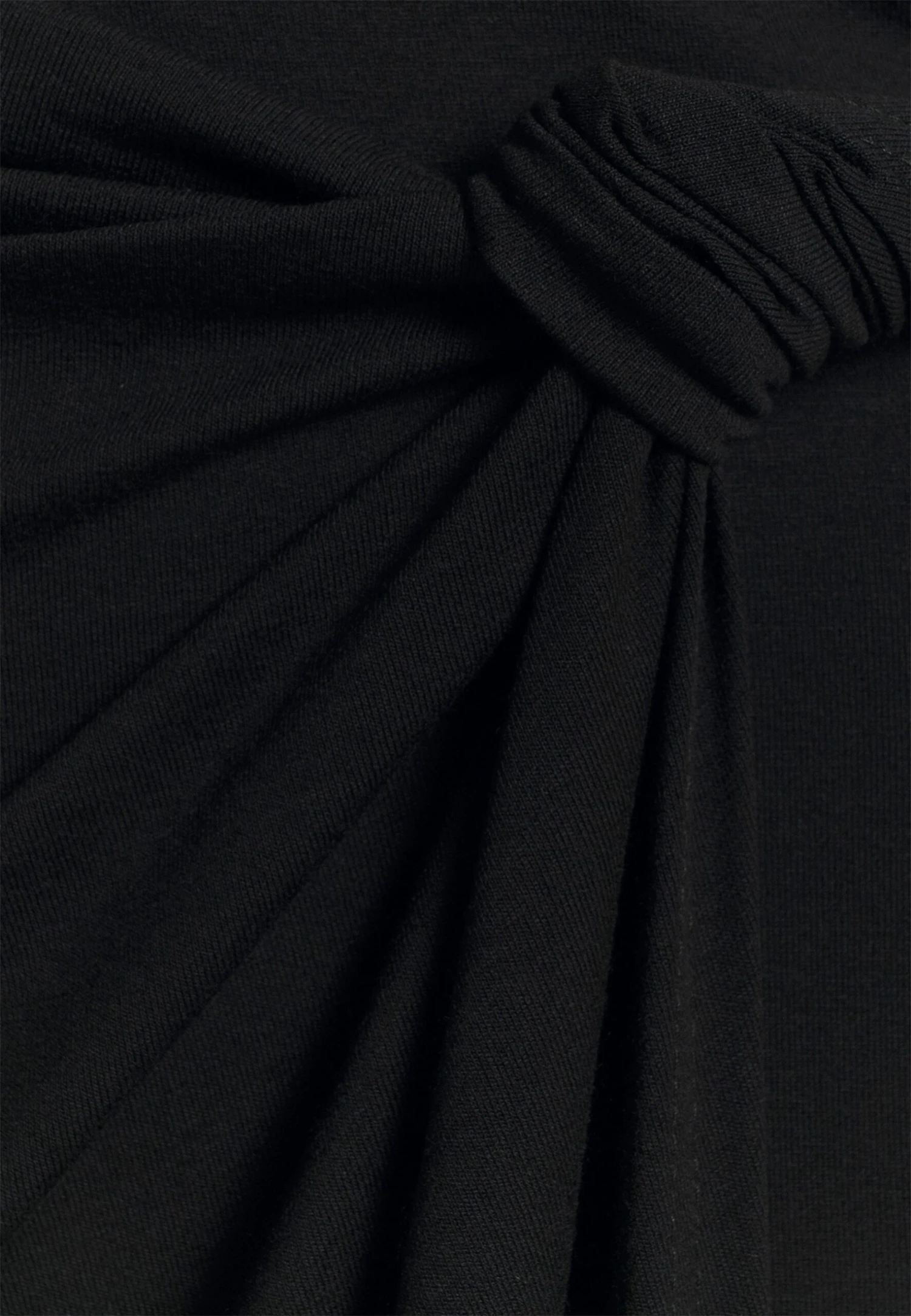 Anna Field Front Knot Midi Skirt - Jupe Crayon - Black 5 Anna Field Front Knot Midi Skirt - Jupe Crayon - Black – Image 3