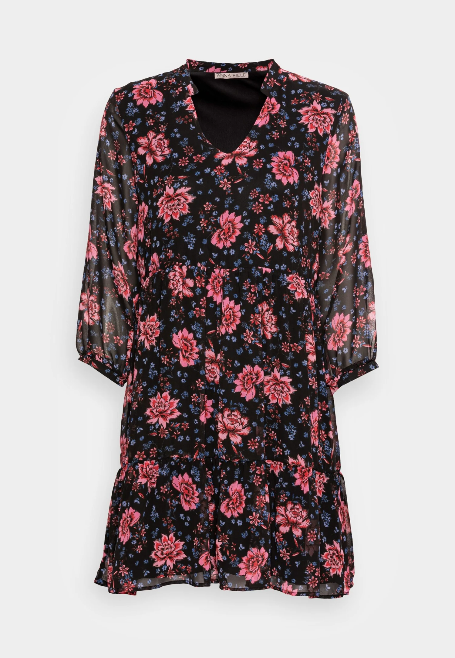 Anna Field Robe De Jour - Blue/Red 6 Anna Field Robe De Jour - Blue/Red â Image 4