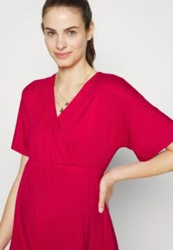 Short Sleeves Flared Mini Dress - Robe En Jersey - Red -Anna Field Soldes Boutique 3b211351eb804828a5f9f2effa34d5c9