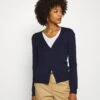 Anna Field Gilet - Dark Blue -Anna Field Soldes Boutique 3e1f3ba1fcc24a098f2e352cb5074e8e