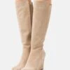 Anna Field Leather - Bottes Compensées - Beige -Anna Field Soldes Boutique 4002c1c6642e4ae382b206acdb761c4c