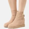 Anna Field Leather Winter Boot - Boots À Talons - Beige -Anna Field Soldes Boutique 403d8e79ec92427f9976296d272e98b2