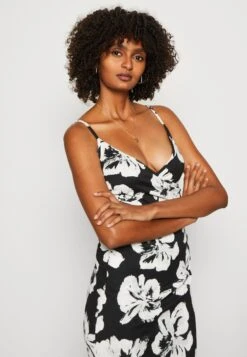 Anna Field Robe De Jour - Black/White -Anna Field Soldes Boutique 40a380ef0e5f497da6d7c38c740cdae1