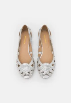 Anna Field Leather - Ballerines À Bout Ouvert - Silver -Anna Field Soldes Boutique 41d293fcbba948eb9fa8525a5ce0060d