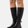 Anna Field Leather - Bottes À Plateau - Black -Anna Field Soldes Boutique 447b3f7066a04fe183911eb1cba74a85
