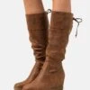 Anna Field Bottes Compensées - Cognac -Anna Field Soldes Boutique 4e6868d5f40b4ff4b25c22af7d955e10