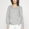 Sweat Zippé - Mottled Light Grey -Anna Field Soldes Boutique 53fe36eb30724d439c82c780f13f6918