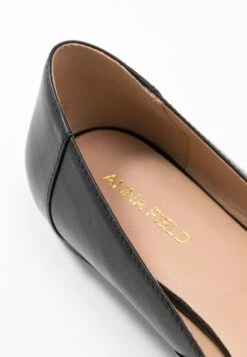 Anna Field Leather Ballerinas - Ballerines - Black -Anna Field Soldes Boutique 6521b327bcf04992b277e651536be804