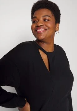 Cut Out Neck Fit - Sweatshirt - Black -Anna Field Soldes Boutique 6acc3aec99d14c6796d2d3151d3de227