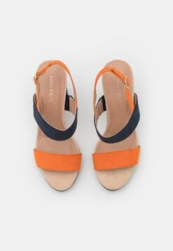 Anna Field Sandales À Talons Hauts - Dark Blue -Anna Field Soldes Boutique 6ce307770ab649bf8b4d57304507c78b