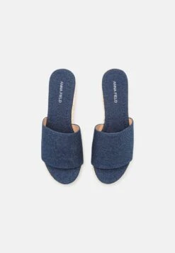 Anna Field Mules À Talons - Blue Denim -Anna Field Soldes Boutique 6d76dbae16e84f4593fadd9b91b71b47