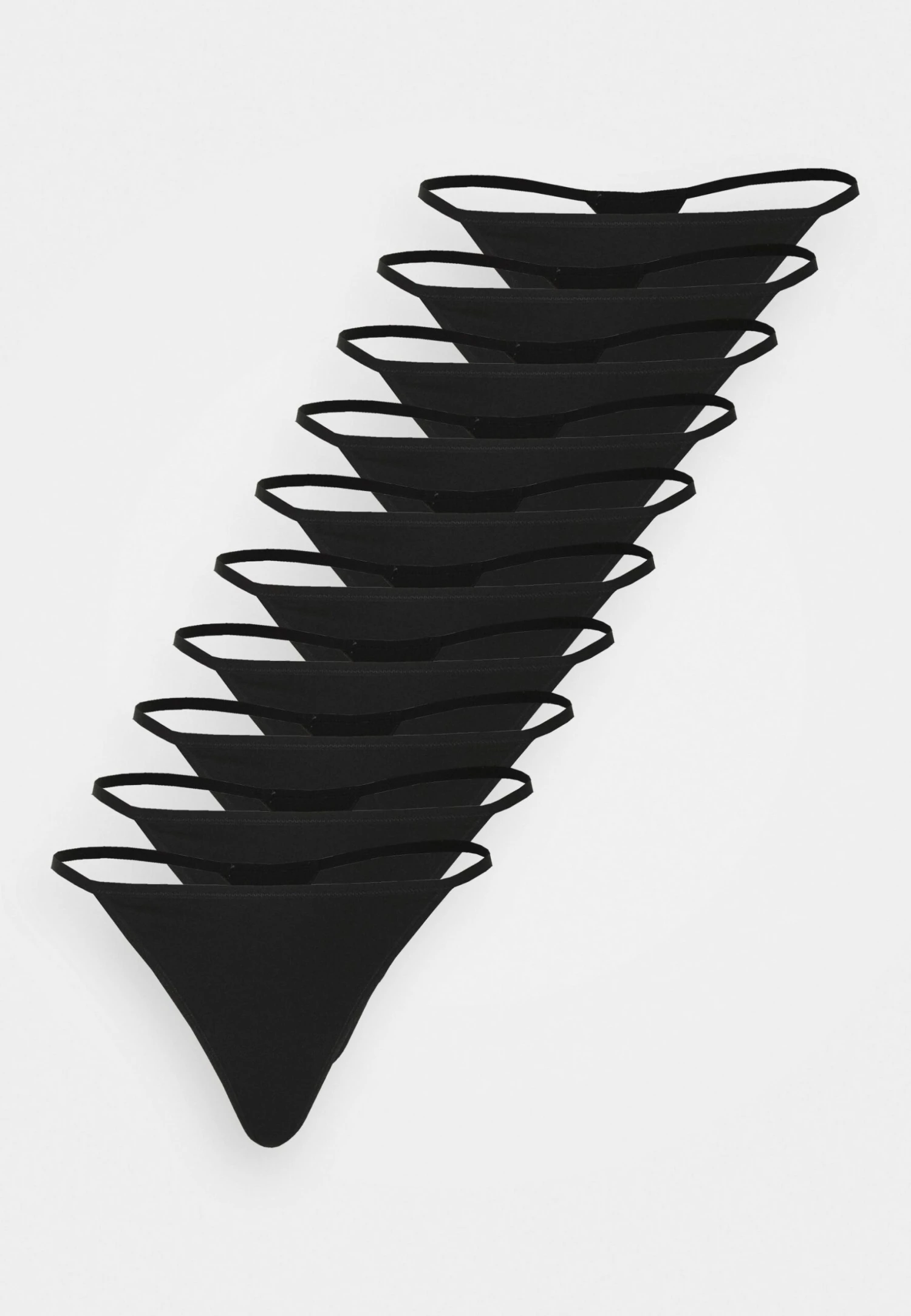 Anna Field Cody 10Pp Cotton Thong - String - Black 6 Anna Field Cody 10Pp Cotton Thong - String - Black – Image 4