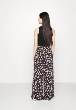 Summer Wide Legs - Pantalon Classique - Black -Anna Field Soldes Boutique 733231ff211b453ea5133aeec2437d0d