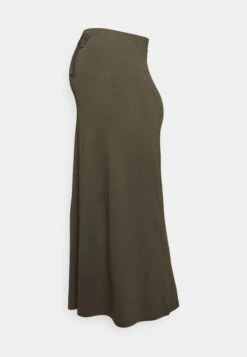 Maternity Maxi Skirt With Drawstring Waistband - Jupe Longue - 606 - Khaki -Anna Field Soldes Boutique 894b38a8b32b43ef87445b414544df32