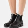 Anna Field Winter Booties Leather - Bottines - Black -Anna Field Soldes Boutique 8d19bfb2e3cf42c4bb92514aaf4e110d