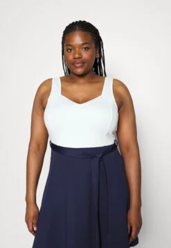 Robe En Jersey - Dark Blue/White -Anna Field Soldes Boutique 8dbf74906221489c9713abbf763a3e9b