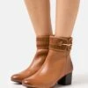 Anna Field Leather - Bottines - Cognac -Anna Field Soldes Boutique 9b063d26a88f434a8952dcdcb182da1a