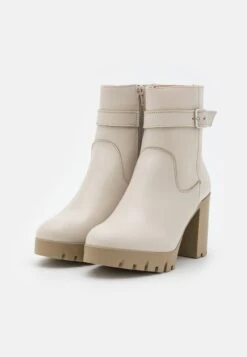Leather - Bottines À Plateau - Beige -Anna Field Soldes Boutique 9e1f5757440d4e40ae7b97b4a385743f