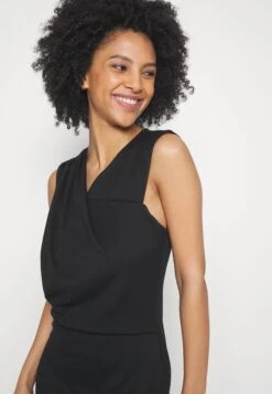 Drapped Neckline Smart Bodycon Sleeveless Mini Dress - Robe En Jersey - Black -Anna Field Soldes Boutique 9f81155bf87843799042533d6c813969