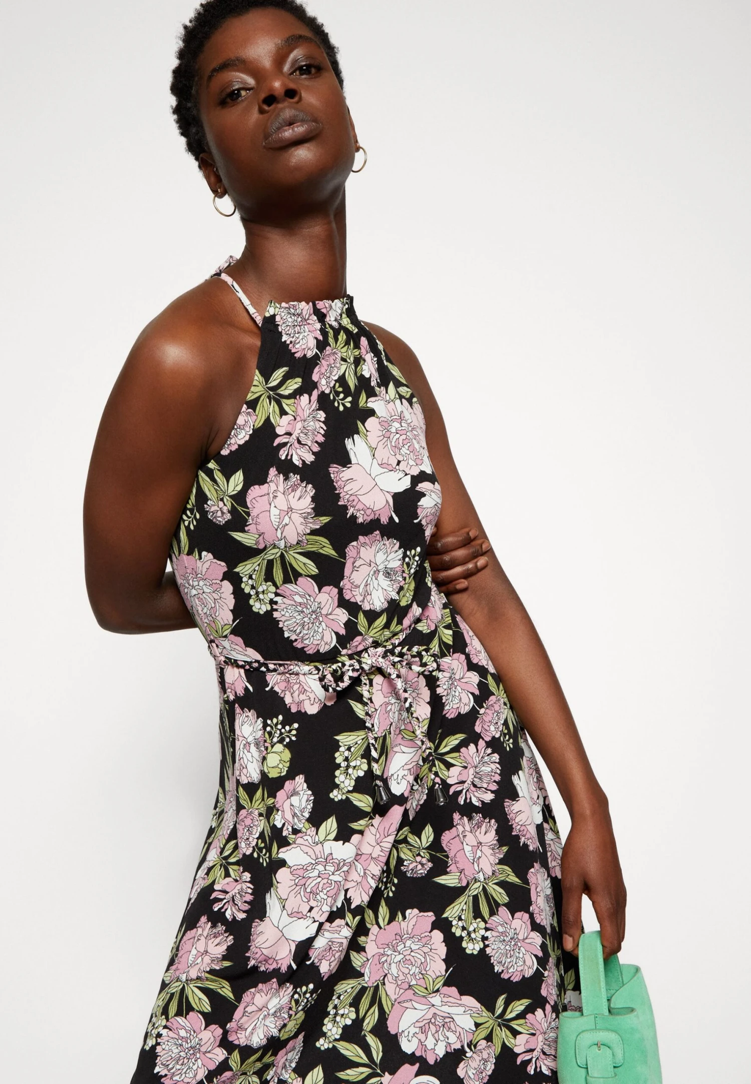 Anna Field Robe En Jersey - Black/Pink 6 Anna Field Robe En Jersey - Black/Pink – Image 4