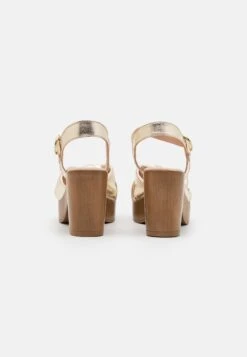 Anna Field Leather - Sabots - Gold -Anna Field Soldes Boutique acb0d75ccb42484a99b85e3824af5555