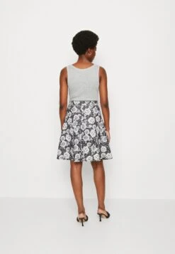 Anna Field Jupe Plissée - Black/White -Anna Field Soldes Boutique b55aa99a148643e1825c79fec7a28b0b