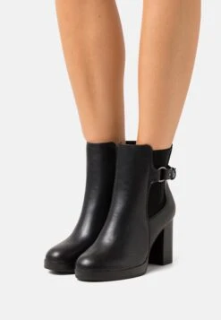 Bottines À Talons Hauts - Black