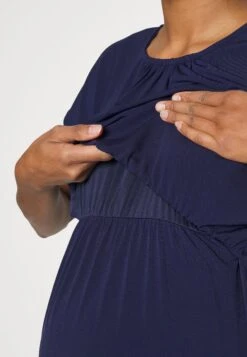 Fit And Flare Flowy Dropped Shoulder - Robe En Jersey - Dark Blue 13 Fit And Flare Flowy Dropped Shoulder - Robe En Jersey - Dark Blue -Anna Field Soldes Boutique b98121ccc4344f8e88ae25295bea63d9