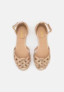 Leather - Ballerines À Bout Ouvert - Gold -Anna Field Soldes Boutique bbe8c4f5d1de4031b9b262f90de18fd5