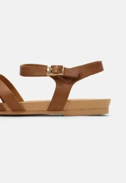 Leather - Sandales - Cognac -Anna Field Soldes Boutique c475b0aa8d114a65802376e3c25b9091