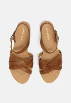 Leather - Sandales - Cognac -Anna Field Soldes Boutique d294fcab89c940f09809be7e9410a0a7