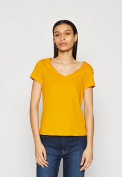 Anna Field 3 Pack - T-Shirt Basique - Dark Yellow/Purple/White -Anna Field Soldes Boutique d3e1cb95b4d64393895357335e0caf76