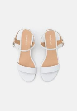 Anna Field Leather - Sandales - White 13 Anna Field Leather - Sandales - White -Anna Field Soldes Boutique e7267b9838ff4bc5acdc154d7c8a662a