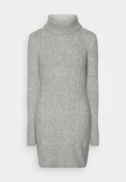 Anna Field Rollkragen Mini Strickkleid - Robe Fourreau - Grey -Anna Field Soldes Boutique ea3c3185f0d140ce957944c04020bb0c