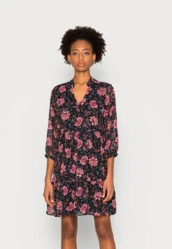 Anna Field Robe De Jour - Blue/Red